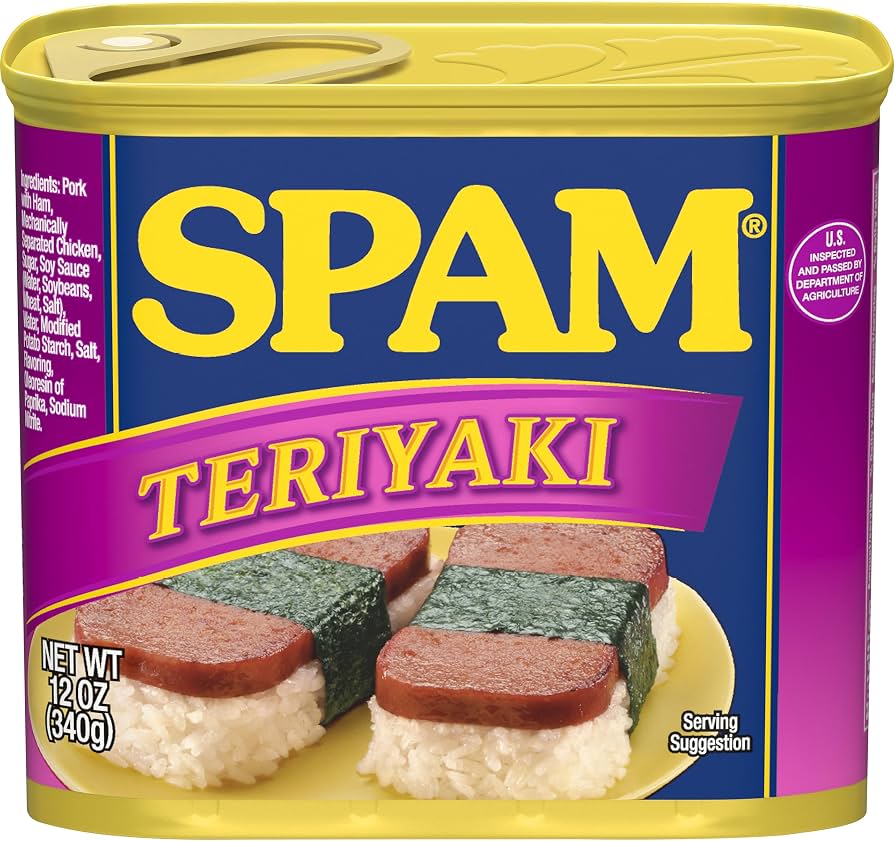 Amazon.com : Spam Teriyaki, 12 Ounce Can (Pack of 12) : Grocery